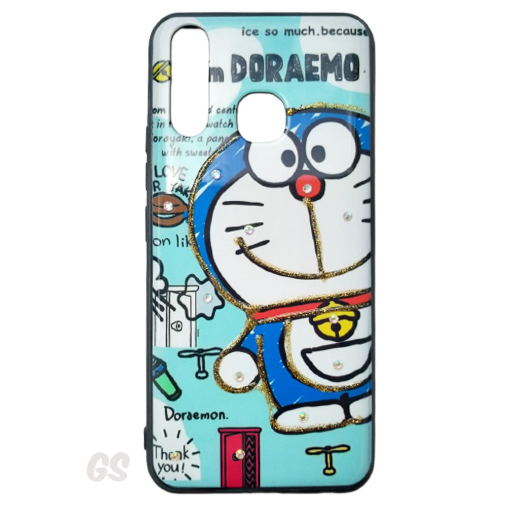 Case Fuze Glitter Vivo Y19 Casing Import Timbul Motif Cewek Karakter Bts Anime