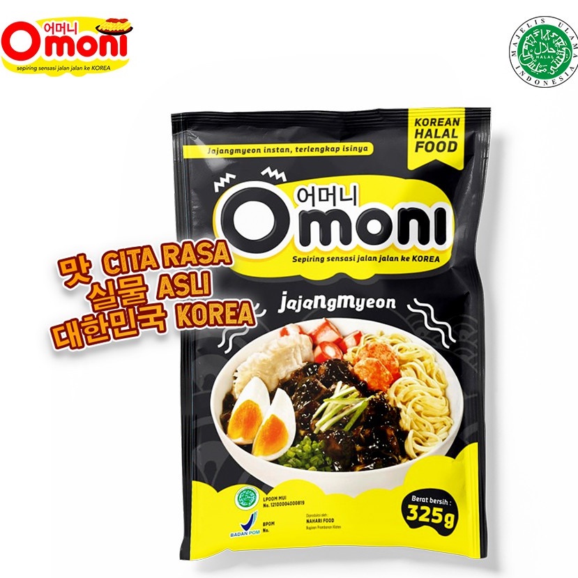Omoni Jajangmyeon Beef, Korean Frozen Food