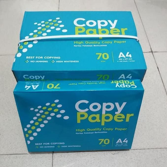 Kertas A4 70Gr Copy Paper (1 Dus) / Kertas HVS A4 70gr Copy Paper