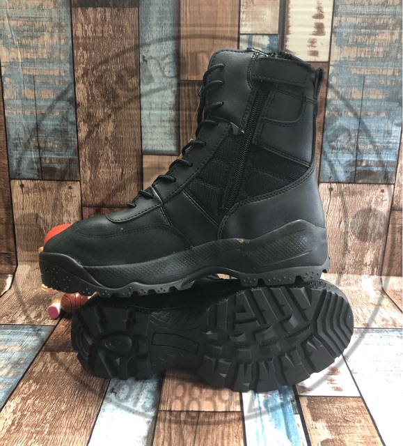 Sepatu tactical 511  8inc warna hitam/  sepatu PDL 511 TNI POLRI import