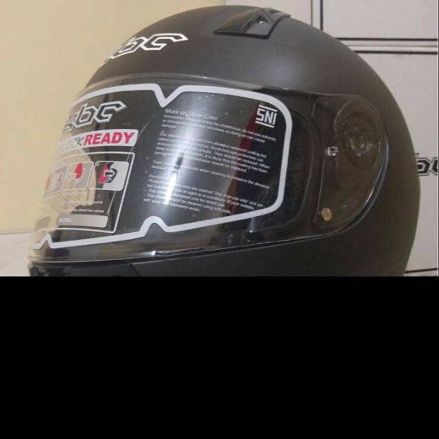 Helm KBC full face Black doff ORIGINAL 100%