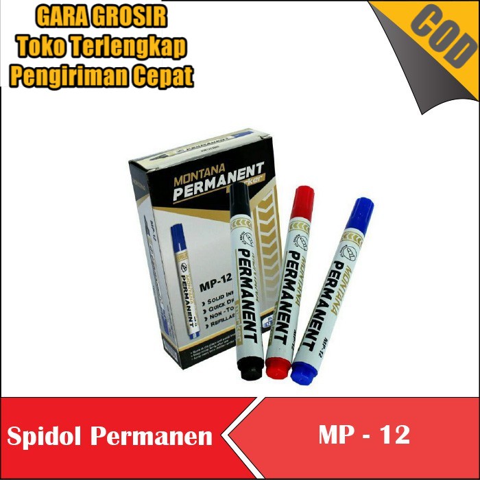 

Spidol Permanen Permanent Marker Montana