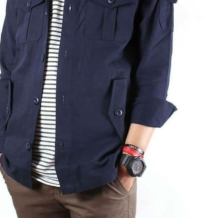 ✈ Button/SK2 Semi Parka - Jaket Semi Parka ♔