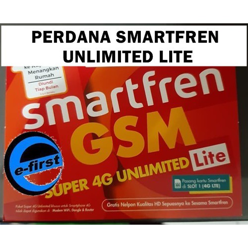 kartu perdana internet smartfren unlimited lite kuota data fup 500mb