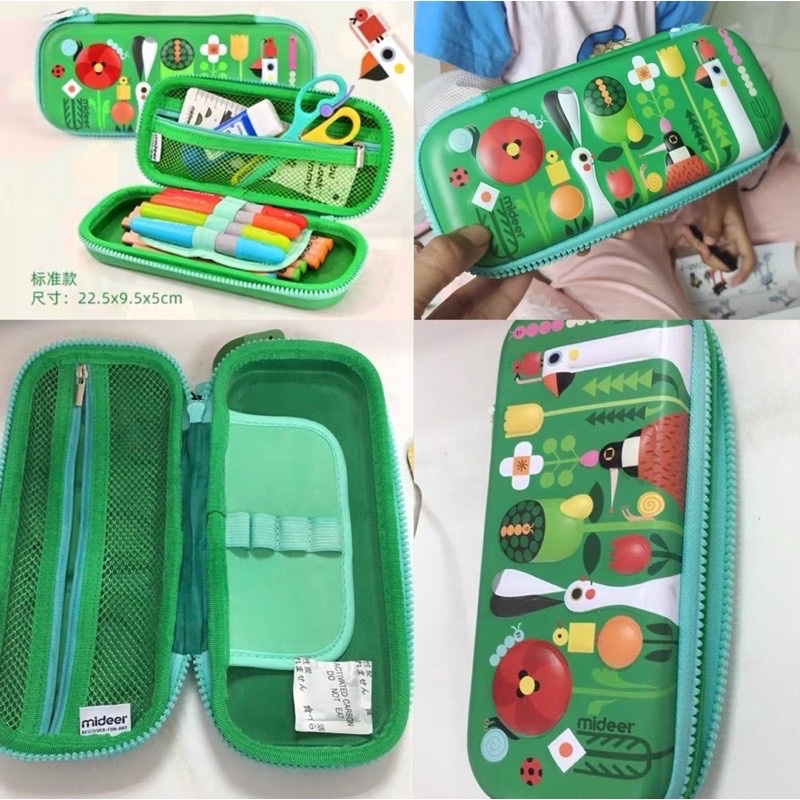 mideer 3d pencil box kotak pensil bahan eva