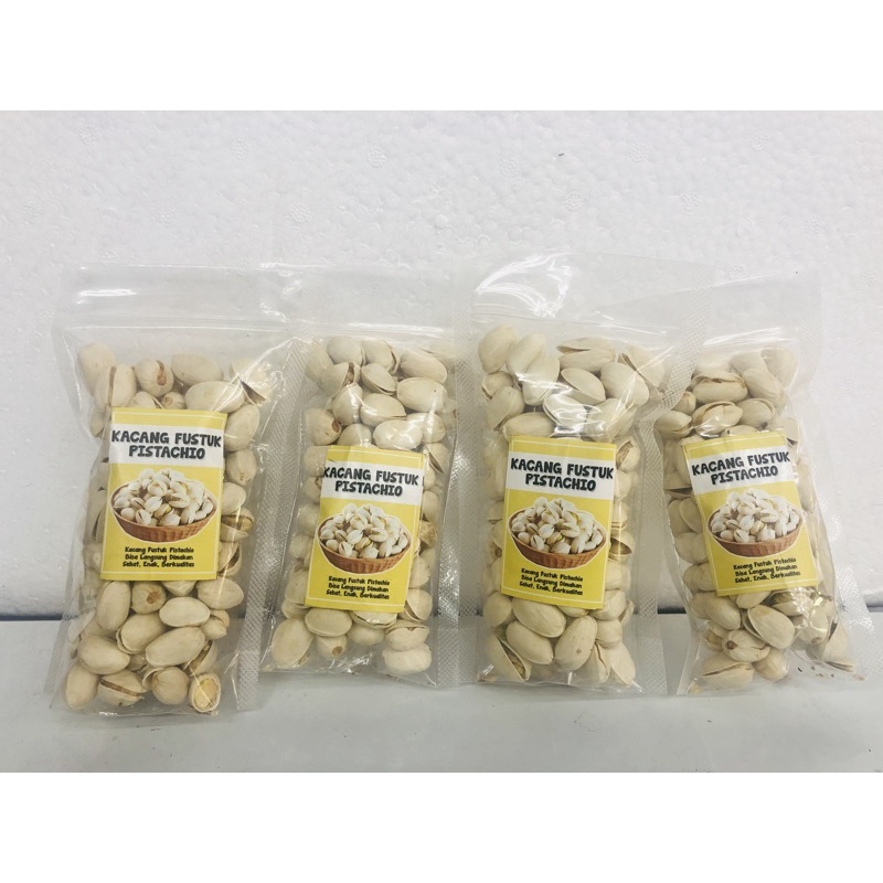 

Kacang fustuk 100 gr // Pistachios // kacang Pistachios arab fustuk