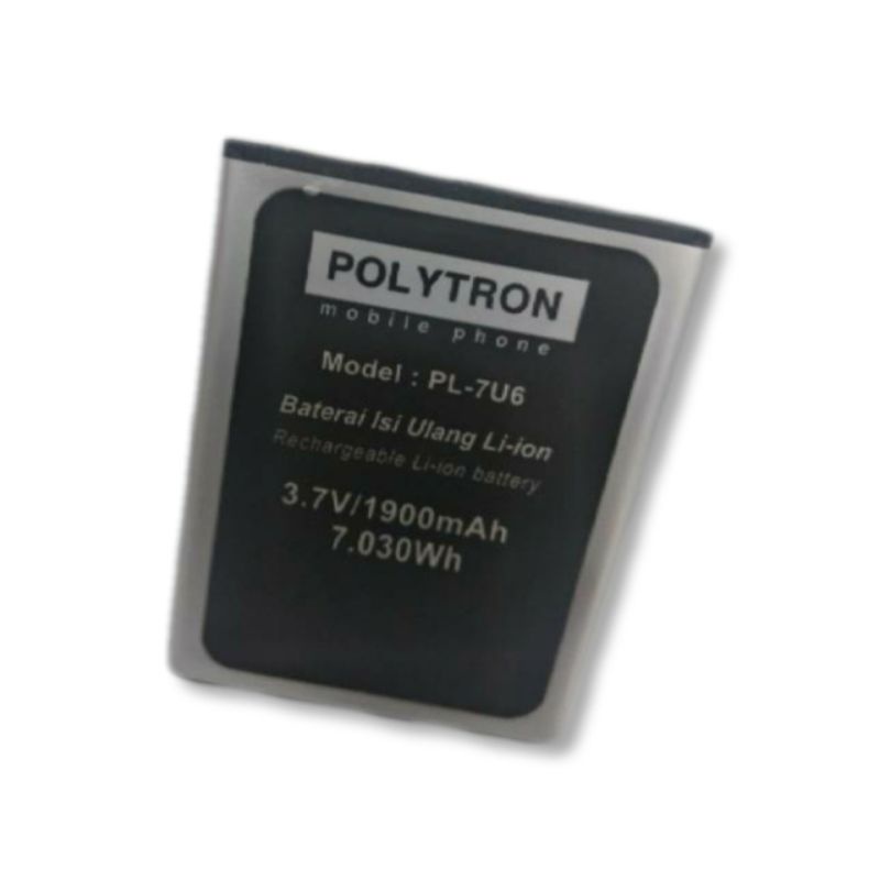 Baterai Battery Polytron Rocket L501 C1 4G( PL-7U6) Original Battery hp