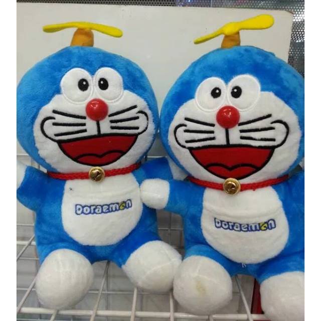  Boneka  doraemon  baling baling lucu murah  ukuran sedang 30 