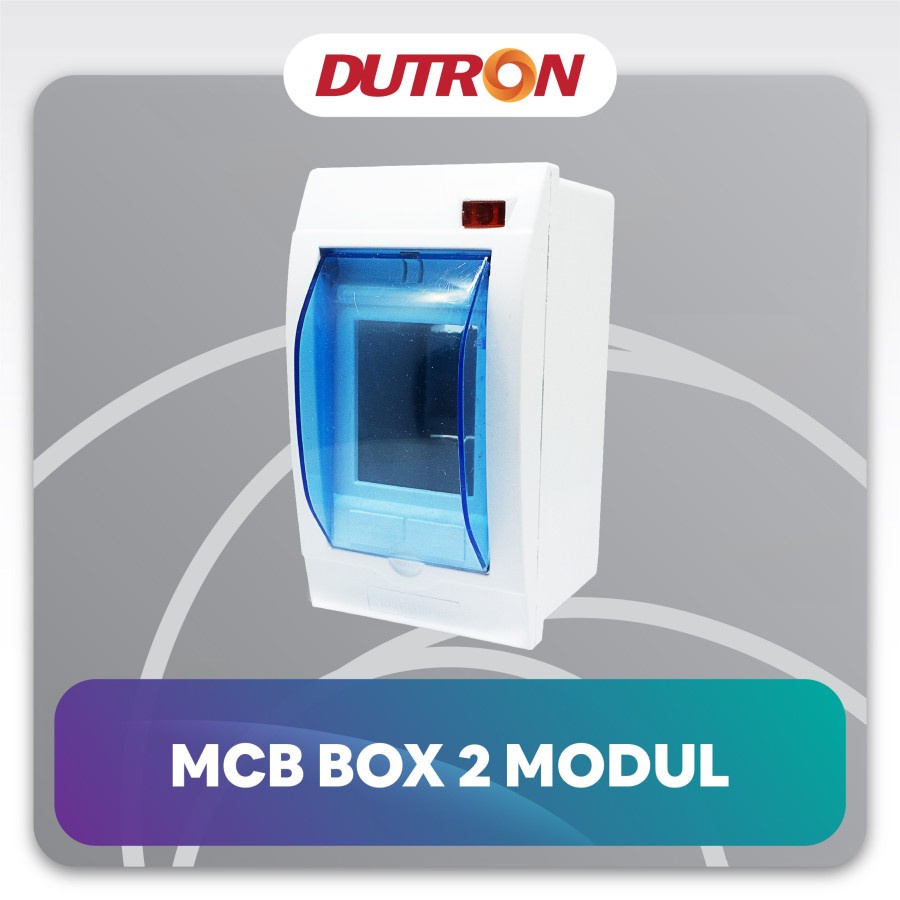 Box MCB Dutron 2 / 4 Modul Group Grup Lubang