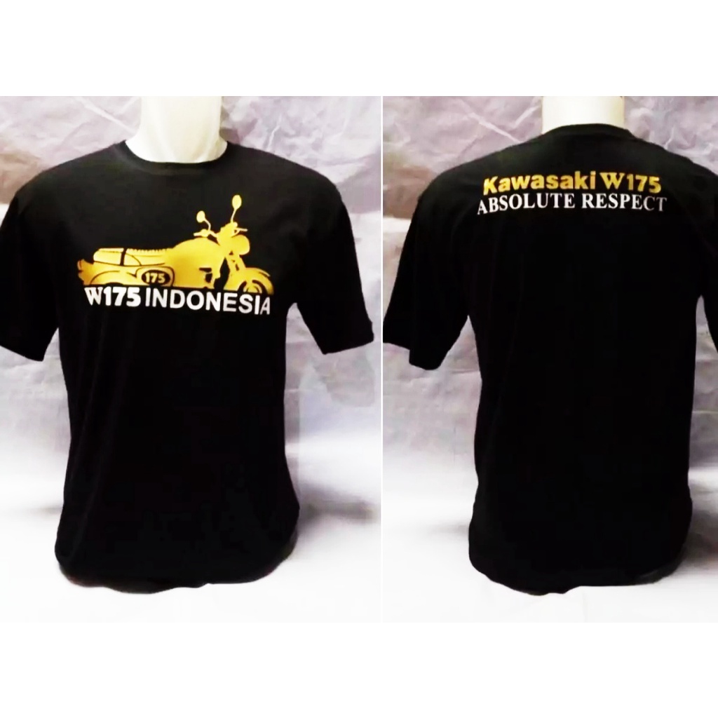 OFFICIAL [COD] KAOS W175 INDONESIA / KAOS KAWASAKI W175 INDONESIA
