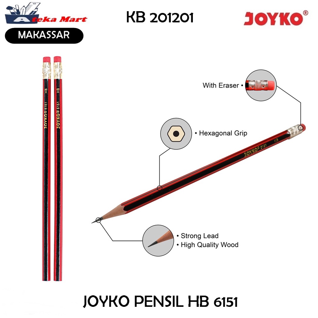 

[PCS] JOYKO PENSIL HB 6151