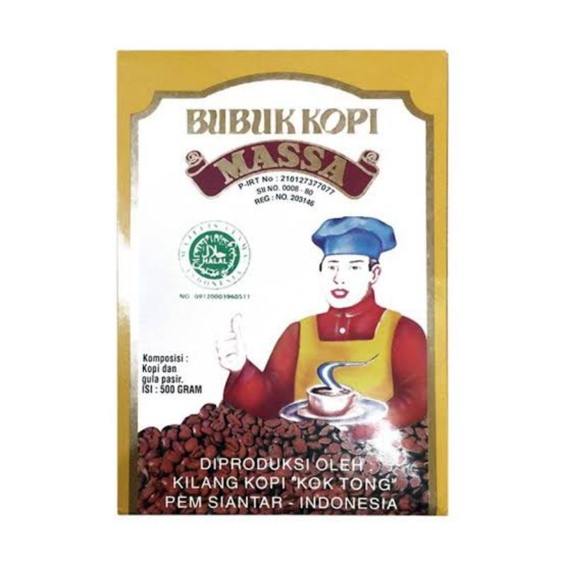 

Bubuk kopi massa kok tong 500gram