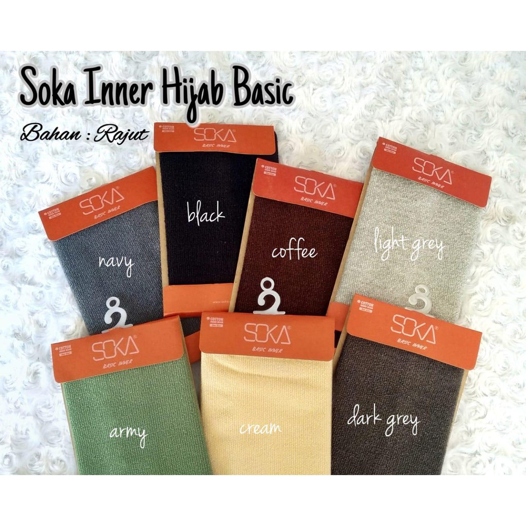 Soka Inner Bandana Ciput Hijab Basic