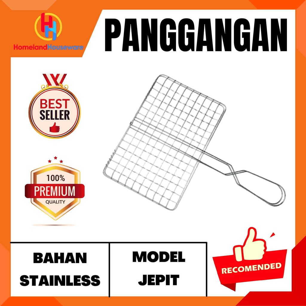 (SIAP KIRIM) PANGGANGAN IKAN/ ALAT BAKAR IKAN/ BAKARAN/ BAKARAN IKAN CAPIT