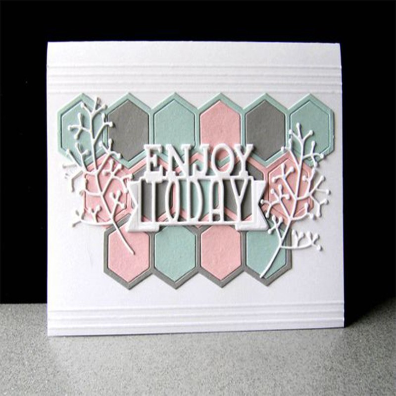 

Free Ongkir Flower and Lattice Carbon steel Cutting Dies Stencil Craft for DIY Creative Scrapbook
