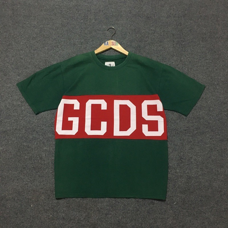 Kaos GCDS Dark Green Second Original Size fit L