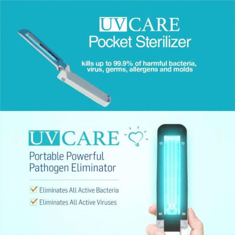 UV Care Pocket Sterilizer Alat Sterilizer Portable