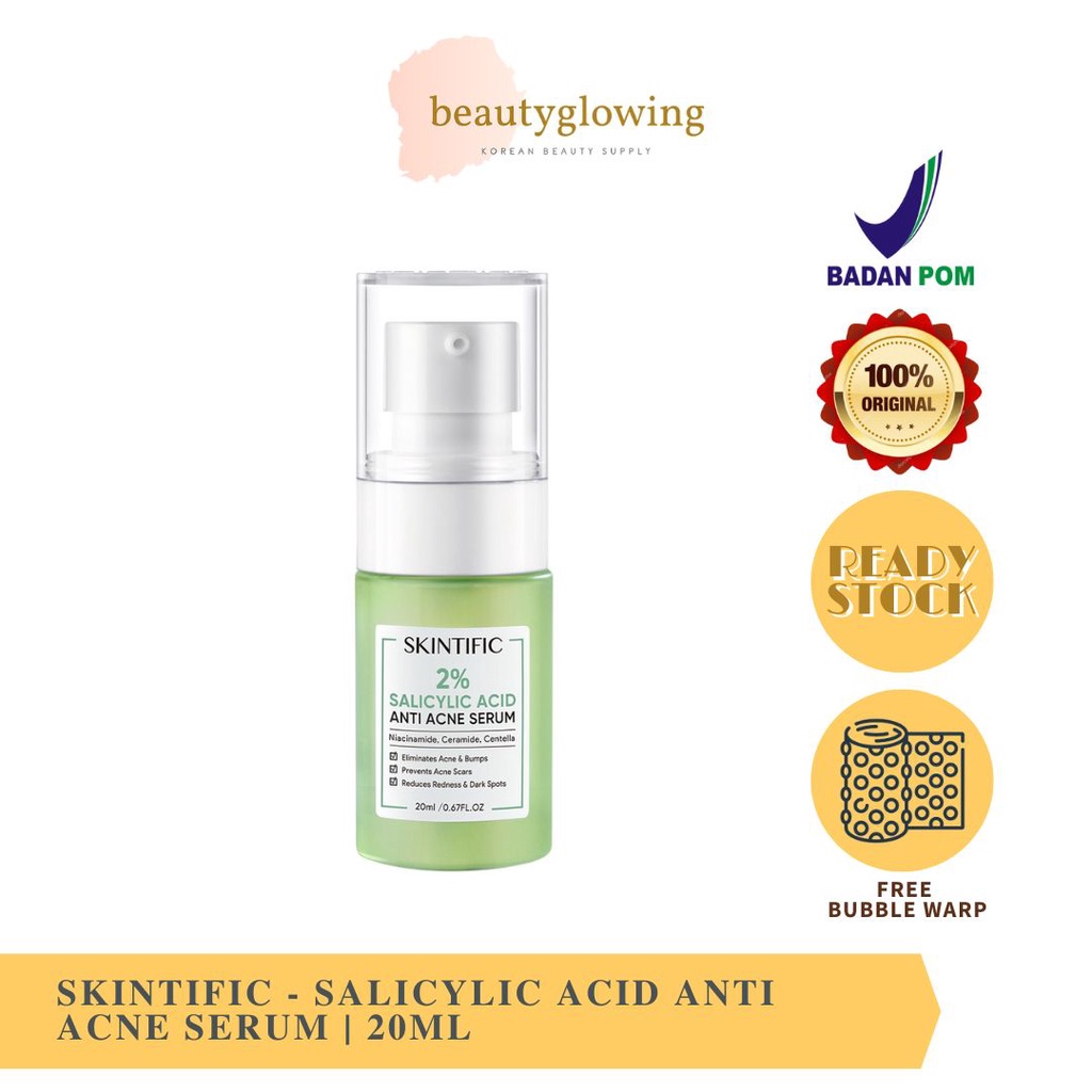 [BPOM] SKINTIFIC 2% Salicylic Acid Anti Acne Serum