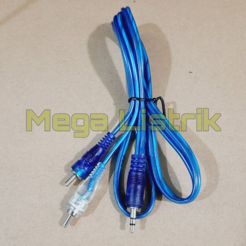 Kabel audio 2~1 kabel speaker ke kabel HP