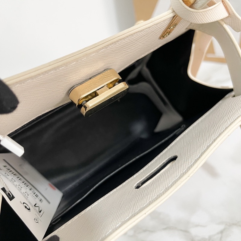Tas Selempang Wanita Obelia Handbag Turn Lock Kulit Sintetis Berkualitas Import Kekinian RZ Bag