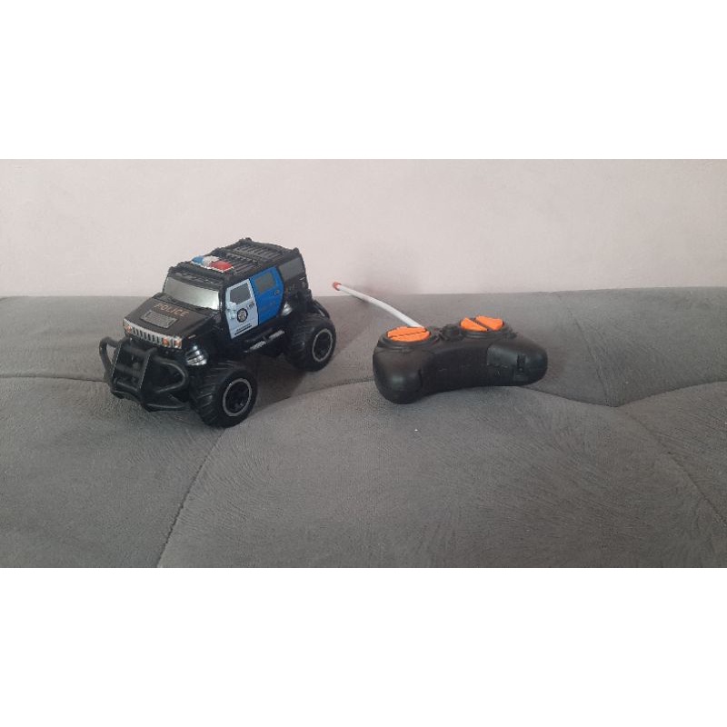 MAINAN MOBIL BIGFOOT OFF ROAD RC POLISI REMOTE CAR BIG FOOT REMOT KONTROL