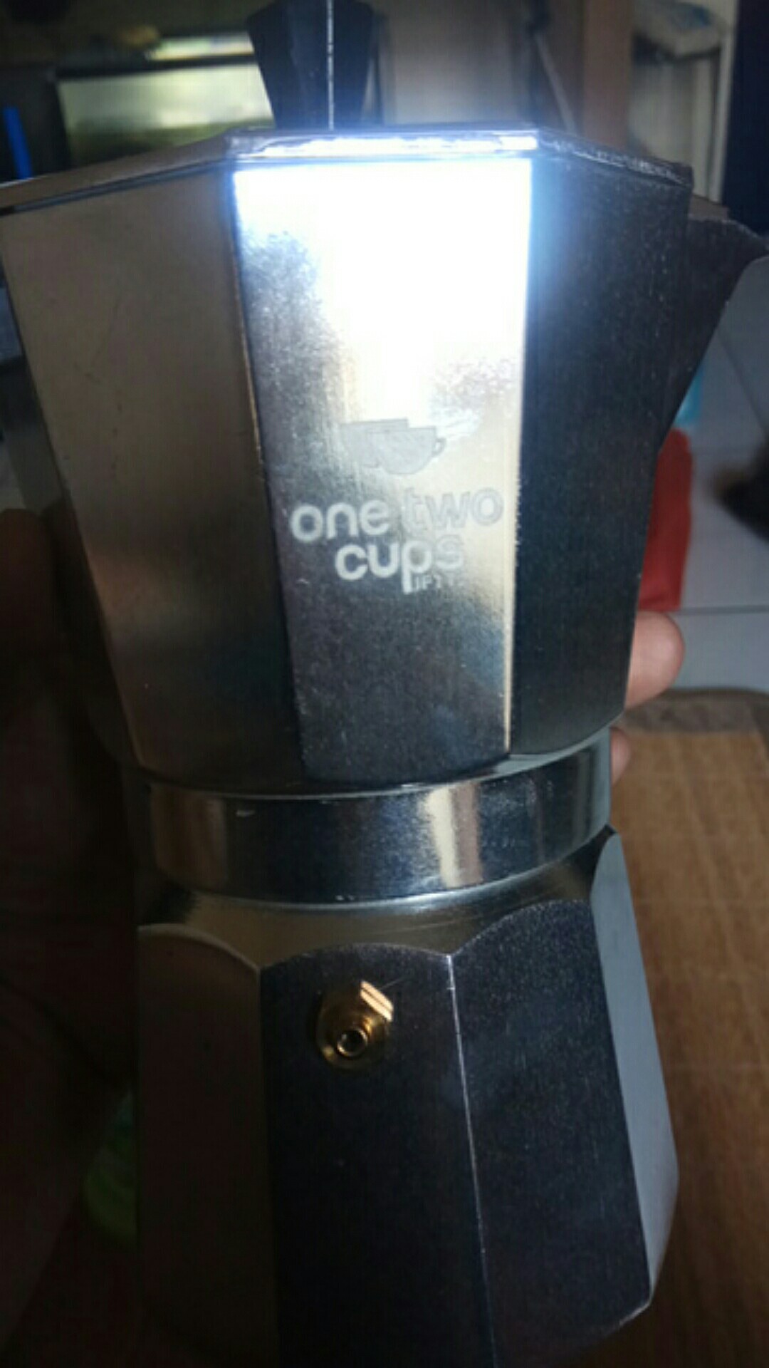 Mokapot Onetwocups Espresso Coffee Maker Moka Pot Teko Filter - Jf112