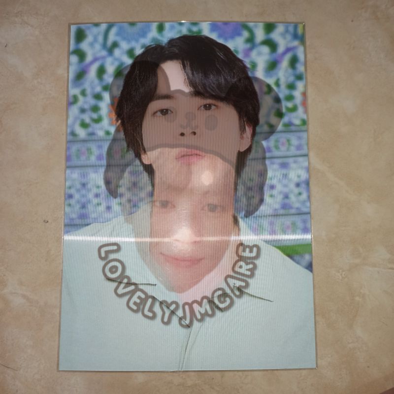 [READY] 3D Photo Jin BTS Permission To Dance Merchandise Seoul