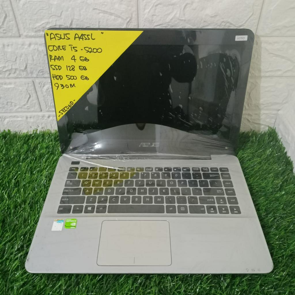 ASUS A455L CORE I5-5200 RAM 4 GB SSD 128 GB HDD 500 GB NVIDIA 930 M 14
