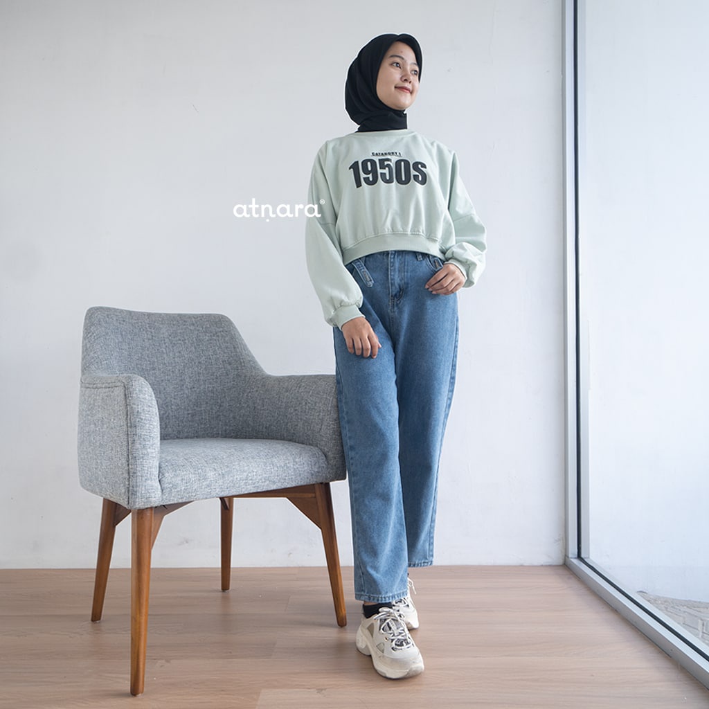 Nara Grosir - 1950s Sweater | Sweater Crop Wanita
