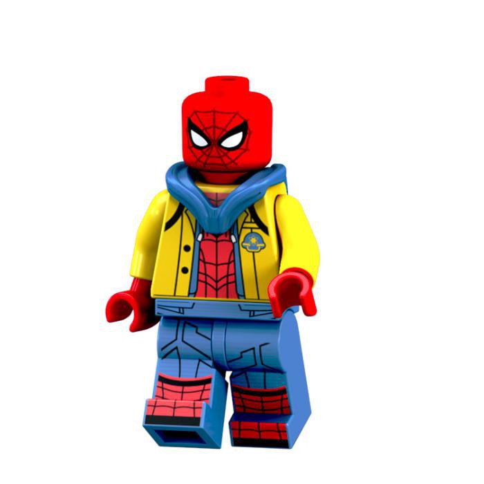 Marvel Spiderman Homecoming Science Team Avengers Minifigure Lego kw