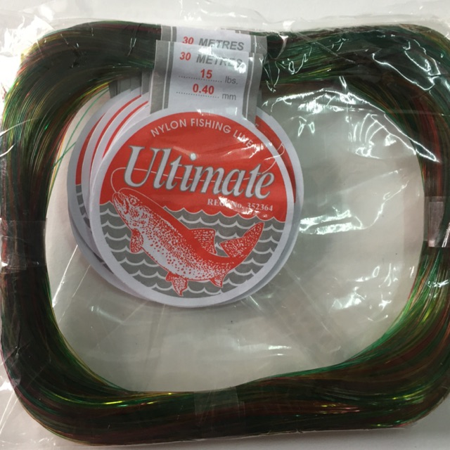 15 lbs Senar Tali pancing ultimate mambo/putih/biru