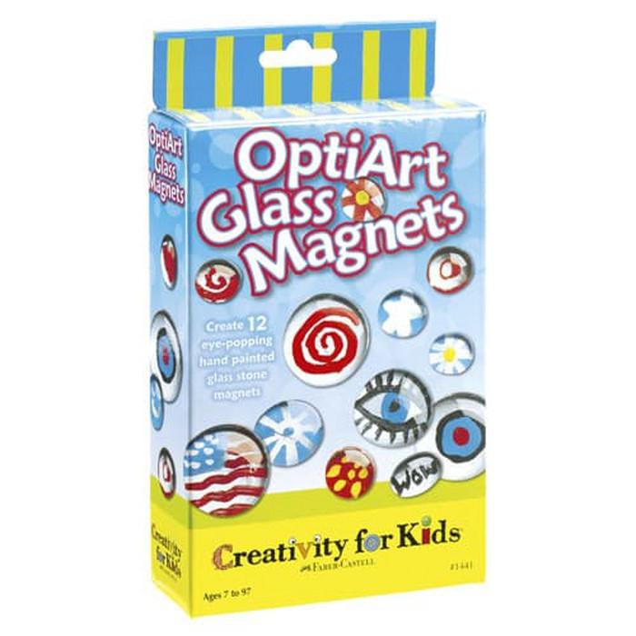 

Opti-Art Glass Magnets