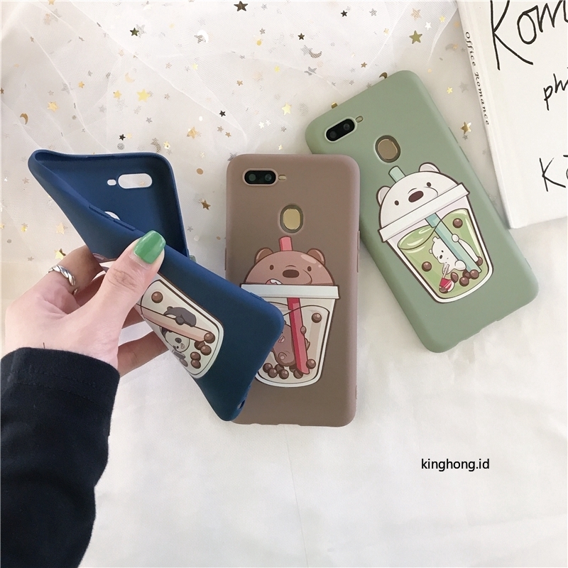 Soft Case OPPO A12 A53 2020 Reno 4 A3S A5 2020 A5S A92 A31 A9 2020 F9 PRO A33 2020 A11K A11 A1K A12S F7 A52 F5 A7 Reno 2F Reno 3 F5 Youth A91 A32 Reno 2Z A12E A72 A53S Realme 7i 5 5S 5i 6i 6 6S C15 C12 C11 C17 C3 C1 C2 Motif Kartun Lucu Cover-6