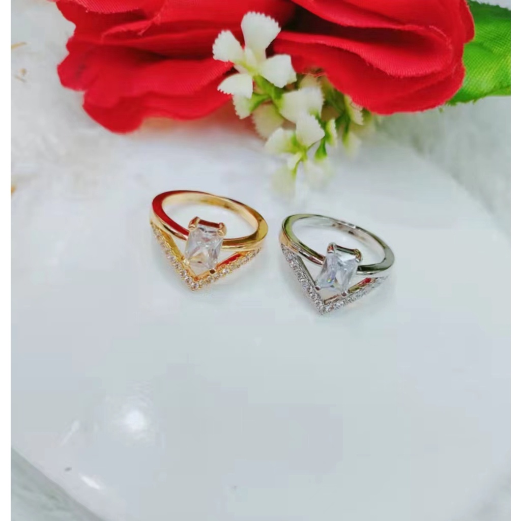 Cincin Xuping Permata Lapis Emas Fashion Jewellery 1104-1106