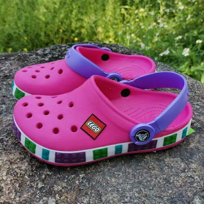 SANDAL ANAK CROCS LEGO KIDS And JUNIOR CLOG