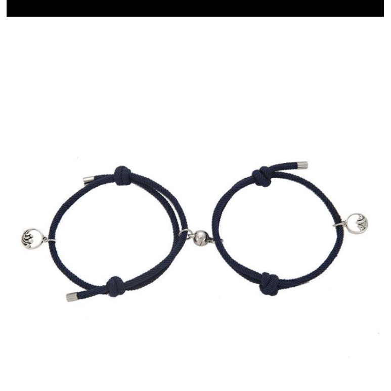 2 PCS GELANG MAGNET/1 PASANG GELANG COUPLE MAGNET/1 PASANG GELANG PERSAHABATAN/GELANG COUPLE