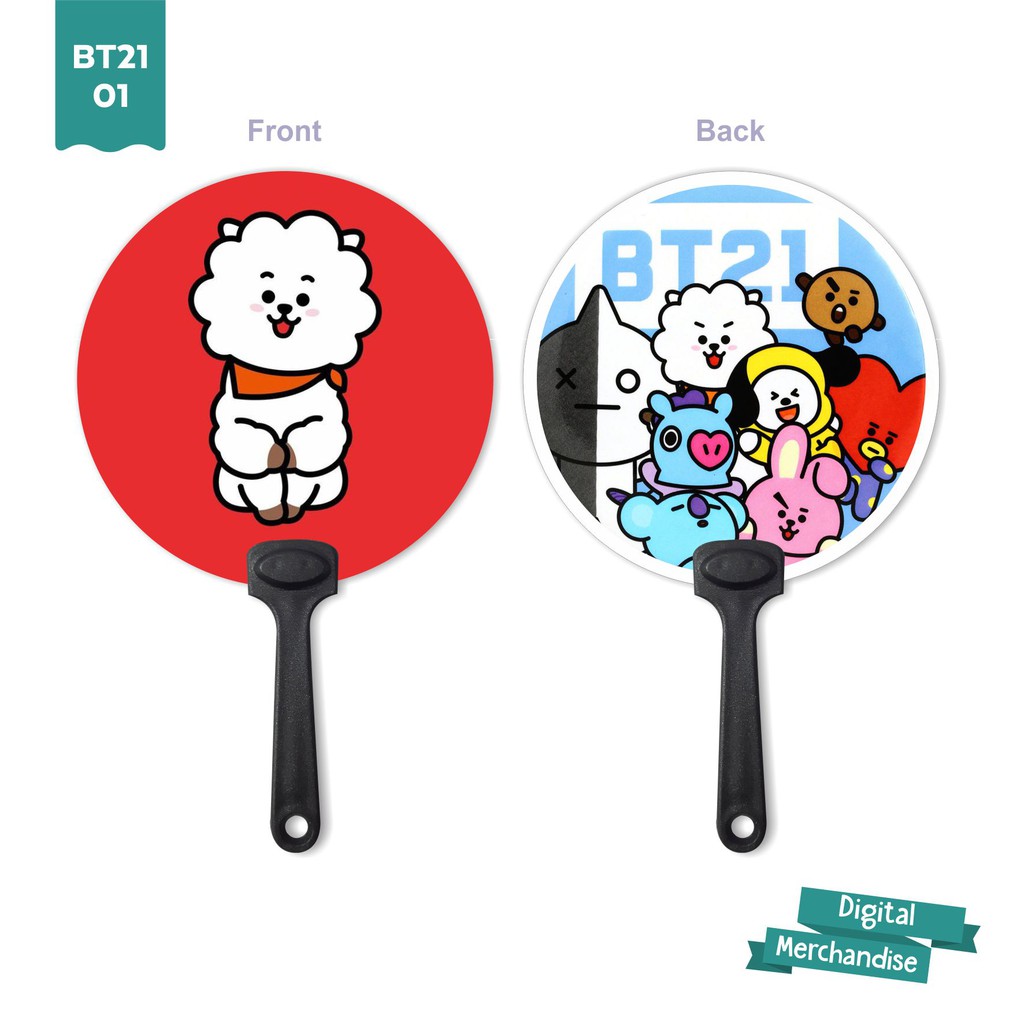 (READY STOCK) KIPAS TANGAN HANDFAN BT21