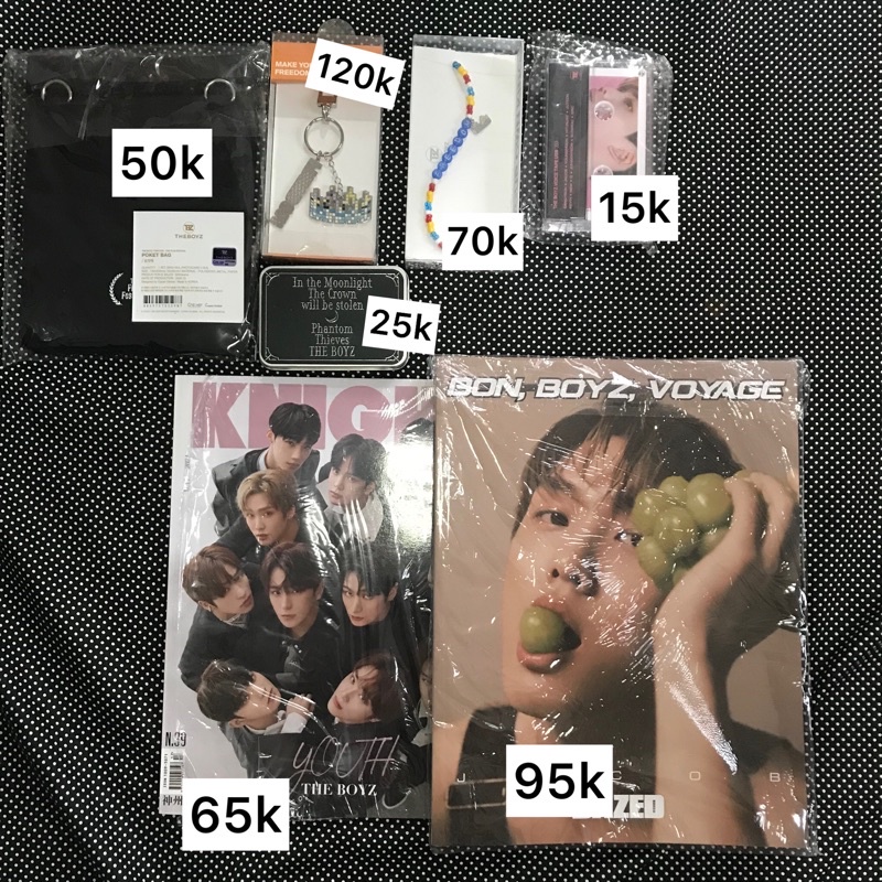 THE BOYZ KEYRING BARCELET MAGAZINE POUCH