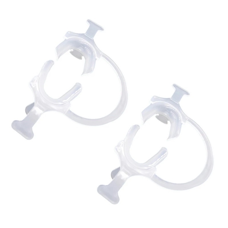 C retraktor lip cheek retractor / pembuka mulut / mouth gag gate opener with handle photography