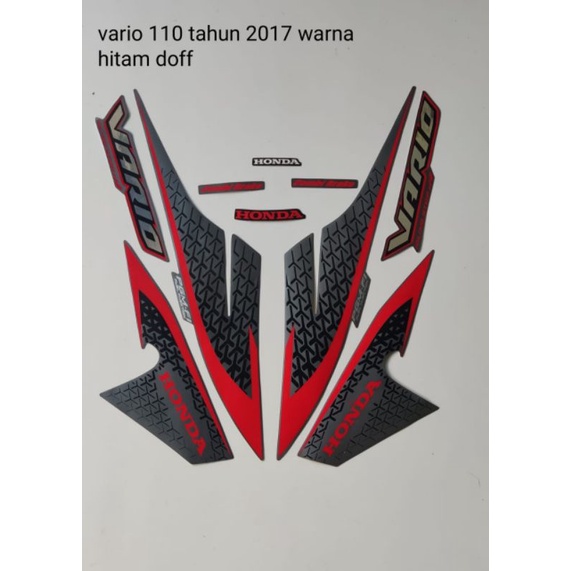 STRIPING VARIO 110 FI 2017 HITAN DOFF