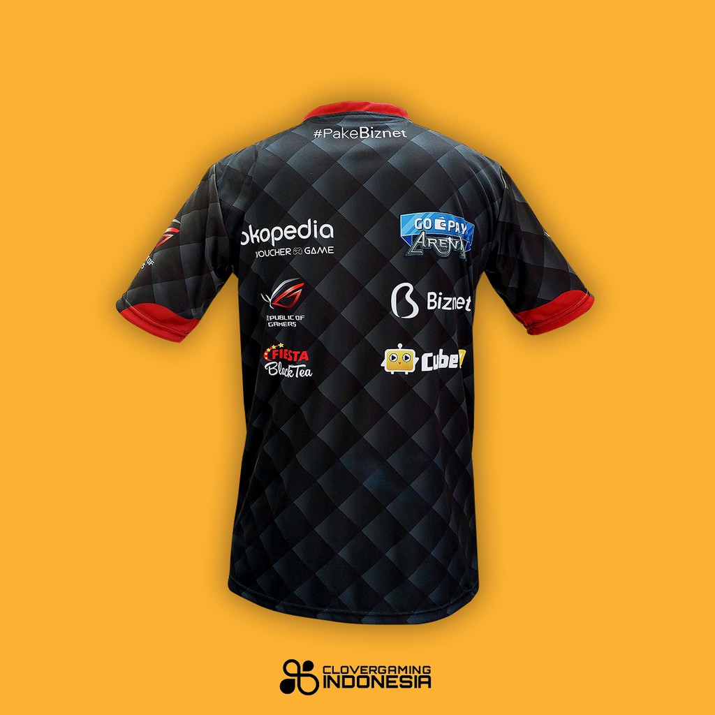 Jersey Official Team RRQ - Baju Jersey Gaming