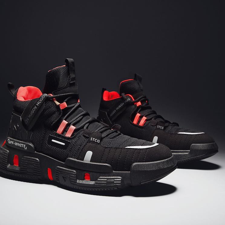 Bagus Dipakai.. Sepatu Sneakers Hugov Edition Pria - 212 - Yellow