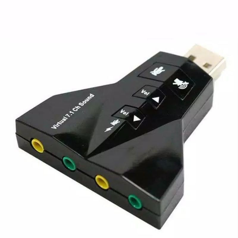 usb sound card 7.1 double - virtual soundcard 7.1 channel