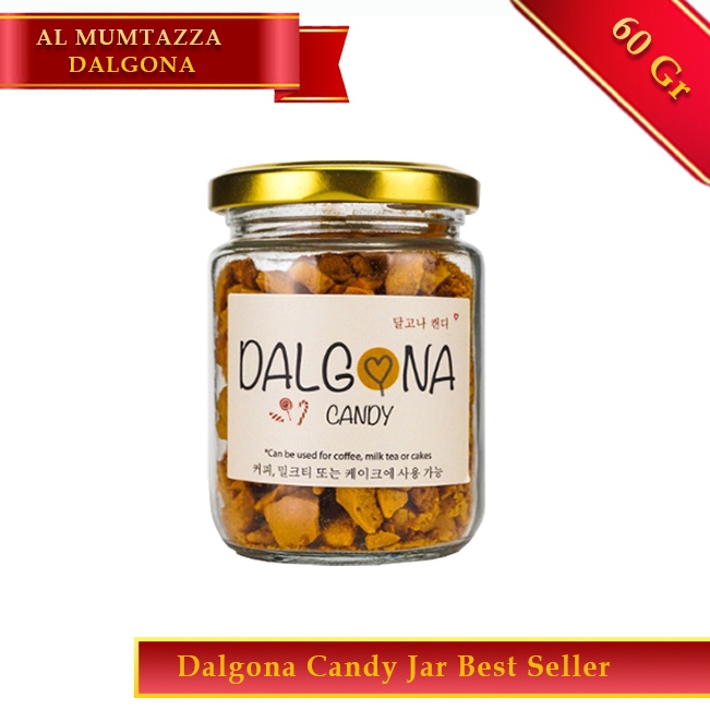 

Al Mumtazza Dalgona Candy Jar 60gr