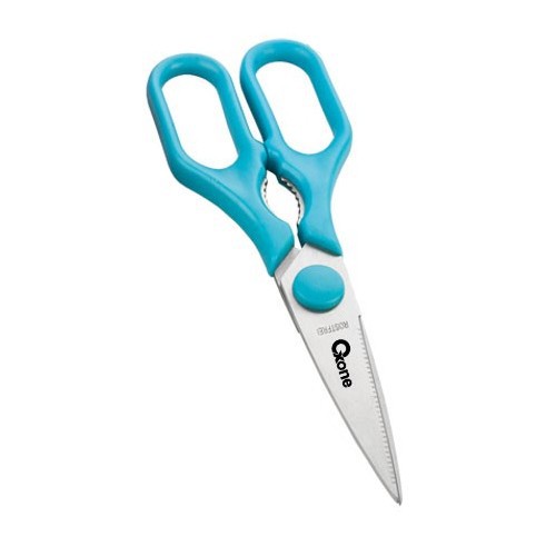 Oxone OX-921 Gunting Dapur Stainless Steel - Hijau, Ungu, Merah, Biru