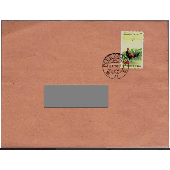 

Perangko Filateli I89 Indonesia Cover 20.02.1999 To Bengkulu