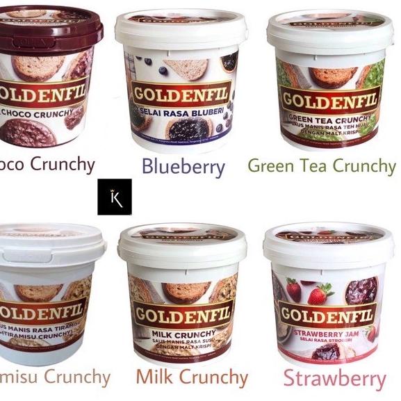 

[PRODUK YBC7A] GOLDENFIL ISIAN ROTI / SELAI / TOPING DALAM KEMASAN REPACK HBB