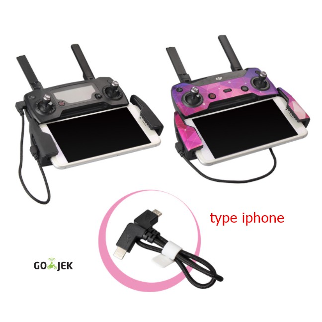 Drone Minion - Box Drone Mini - Helikopter Rc Kabel Otg Remote Control Dji Spark/Mavic Utk Android /