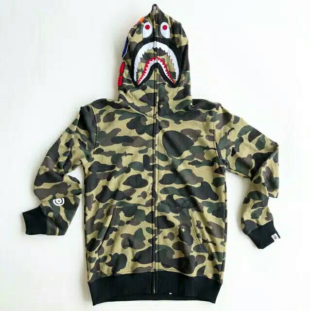 jaket hoodie bape