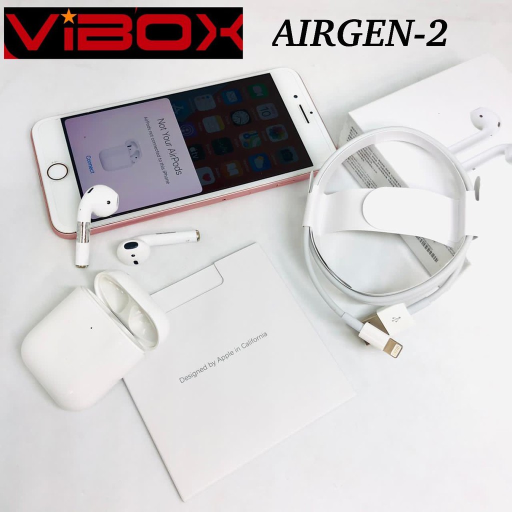 new~VIBOX A1rpods Gen 2 2021 Wireless Charging Case Airp0d Gen 2 with Wireless Charging Case 2021